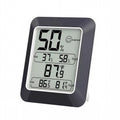 Large Digital Indoor Thermometer Hygrometer with Comfort Level Indicator and Magnetic Back