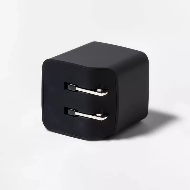 Dual-Port USB Wall Charger Set with Braided Lightning Cable and Extended Reach