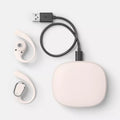 Open-Ear True Wireless Sport Earbuds with Ambient Awareness and Charging Case