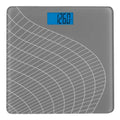 Voice-Announcing Digital Bathroom Scale with Patterned Glass Platform and Tap-to-Activate Sensor