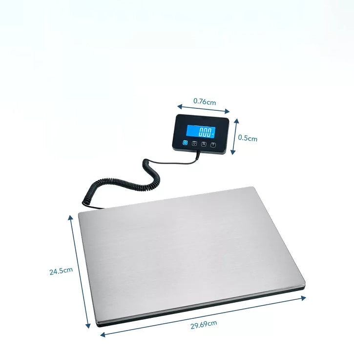 Heavy-Duty Digital Shipping Scale with High Capacity and External LCD Display