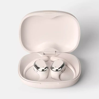 Open-Ear True Wireless Sport Earbuds with Ambient Awareness and Charging Case