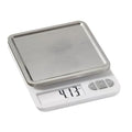 Stainless Steel Tray Digital Kitchen Scale with Dishwasher-Safe Platform and Data Hold Function