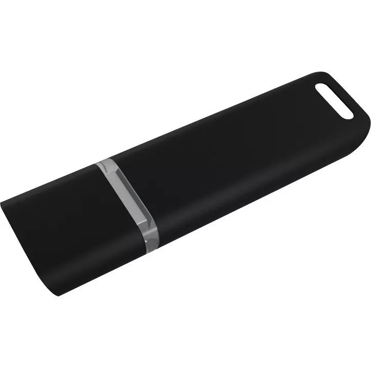 Compact USB 3.0 Flash Drive with Cap Design and Lanyard Loop
