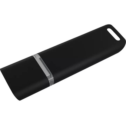Compact USB 3.0 Flash Drive with Cap Design and Lanyard Loop