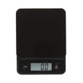 Minimalist Digital Kitchen Scale with Tempered Glass Platform and Dual-Button Control