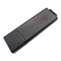 Aluminum USB 2.0 Flash Drive with Protective Cap and Key Ring Loop