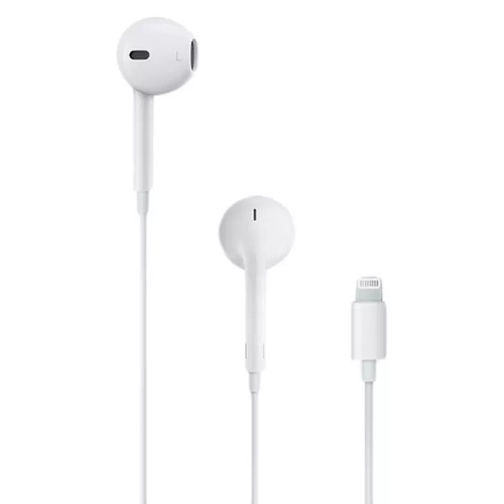 Ergonomic Wired In-Ear Headphones with Lightning Connector and Inline Remote Control